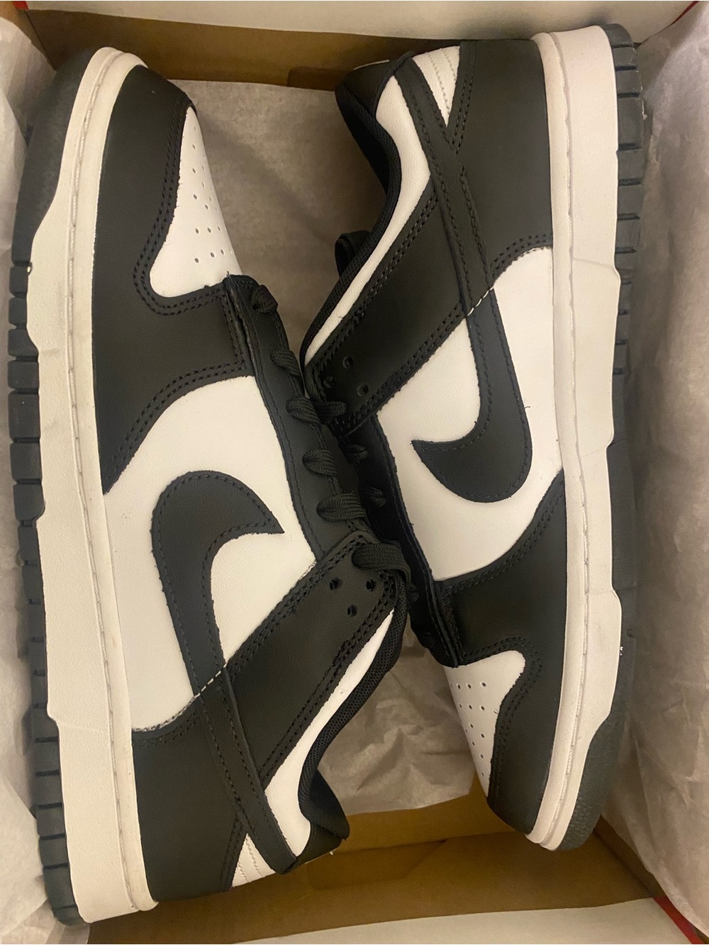 Nike Dunk Low Panda Black White Men’s Size 10 New With Box